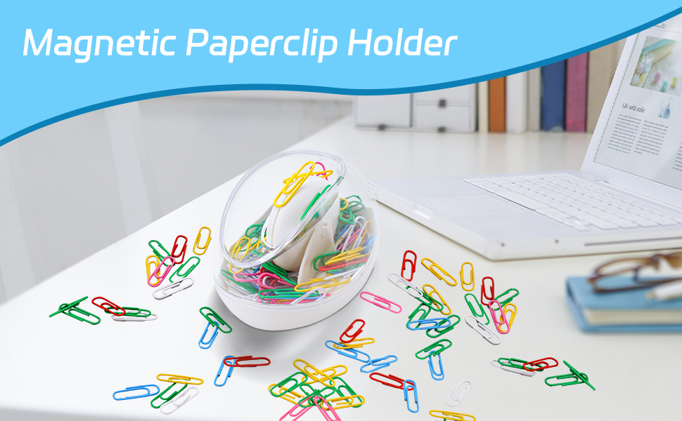 Paper Clips Clip Mini Small Large Jumbo Magnetic Magnets Magnet Decorative Decor Desktop Supplies