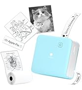 Phomemo Mini Sticker Printer- Print Pod 300dpi M02 Pro Mini Maker Pocket Thermal Bluetooth Printe...