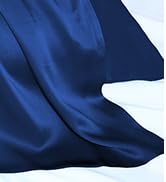 Natural Mulberry Silk Pillowcase for Hair and Skin Standard Size 20"X 26" White Pillow Case with ...