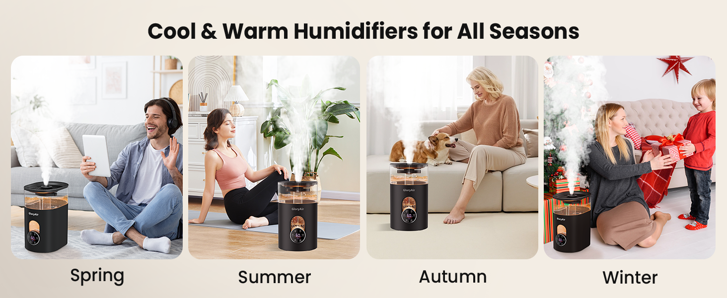 humidifiers for bedroom warm mist