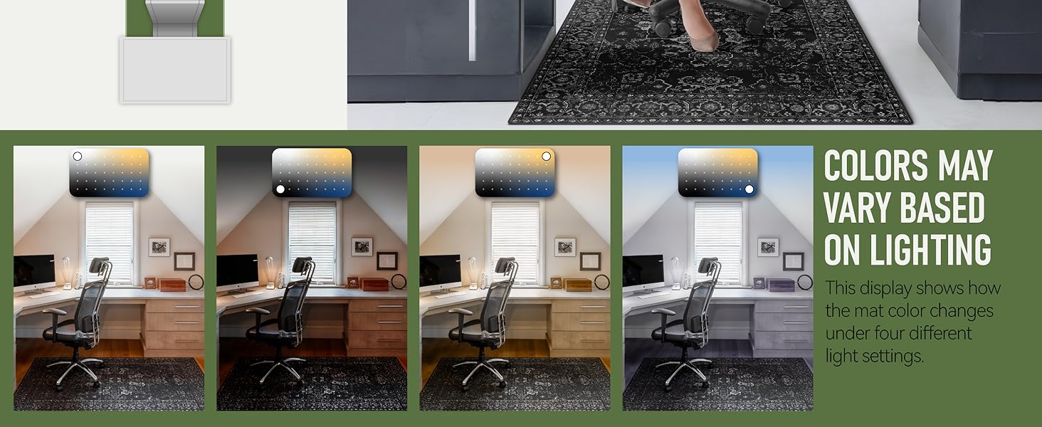 rolling chair mat for carpet