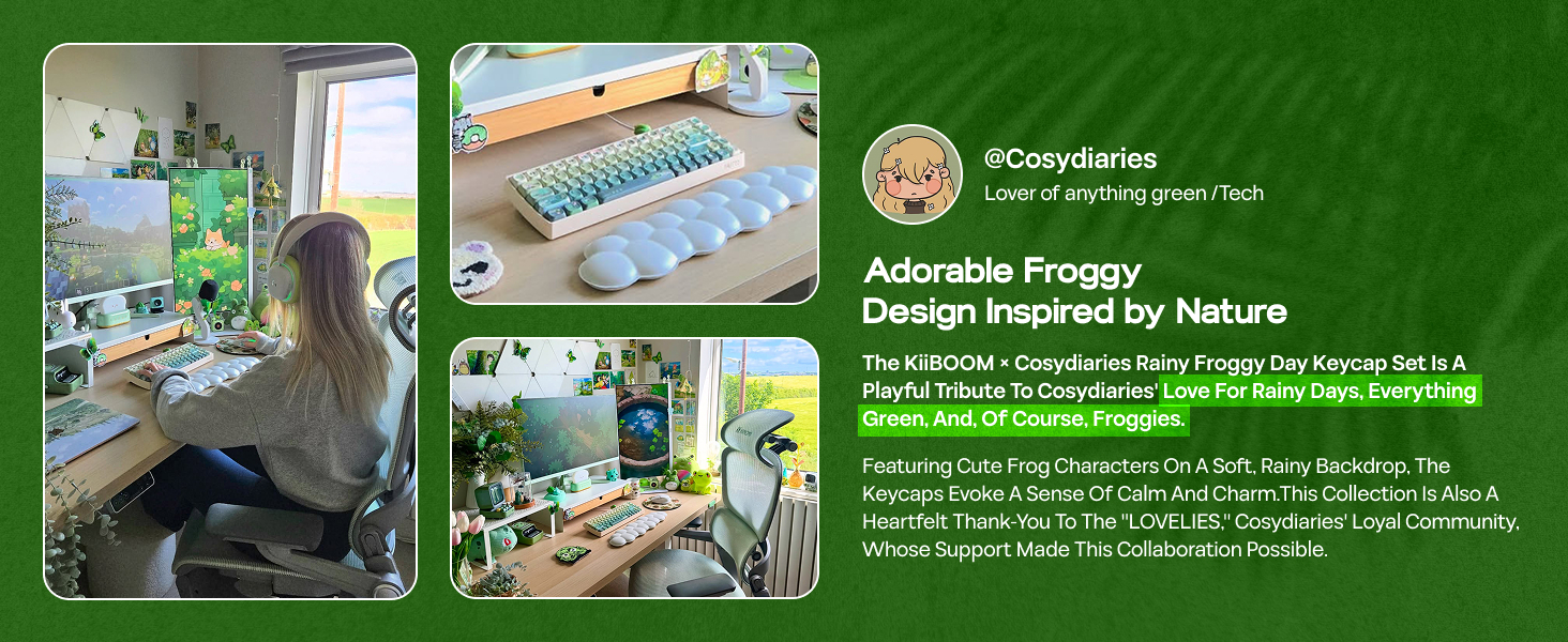 Froggy Keycaps