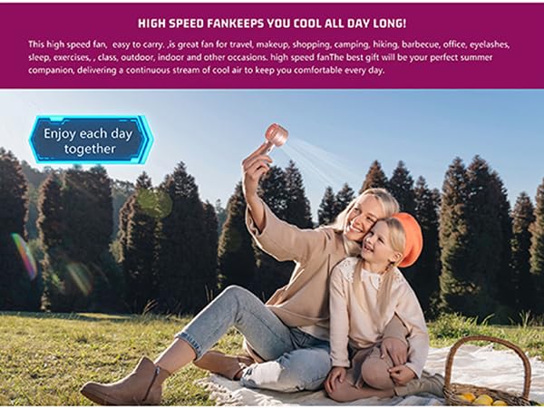 Handheld Portable High-Speed Mini Fans