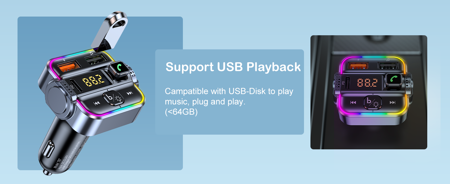 USB flash playing mode