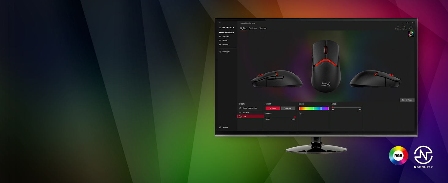 Total Customization with NGENUITY Software