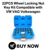 wheel locking nut key kit wheel lock nut socket adapter set wheel anti-theft lug nut removal tool an