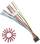 16Pin Universal ISO Radio Wiring Harness for Android Car Stereo Radio Harness Adapter ISO Radio S...