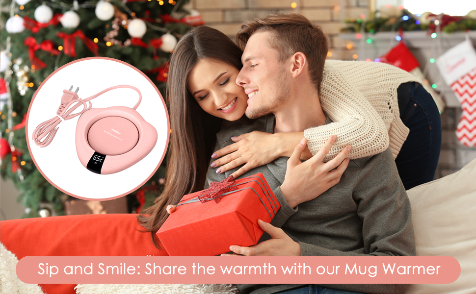 TRILINK Coffee Mug Warmer-Pink