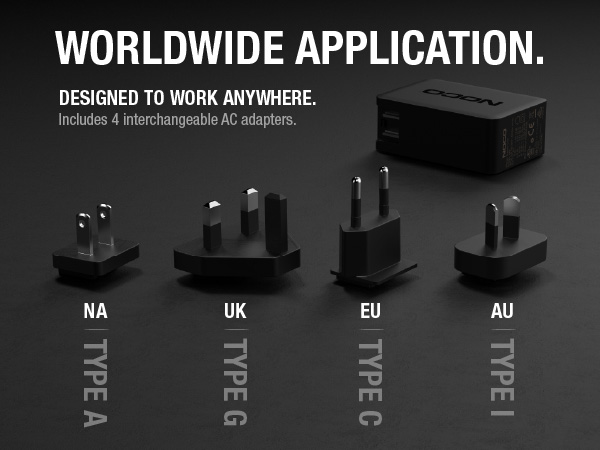 NOCO U65 65W Boost X USB-C Fast Charger for GBX45, GBX55, GBX75, &amp; GBX155 Jump Starters, and More