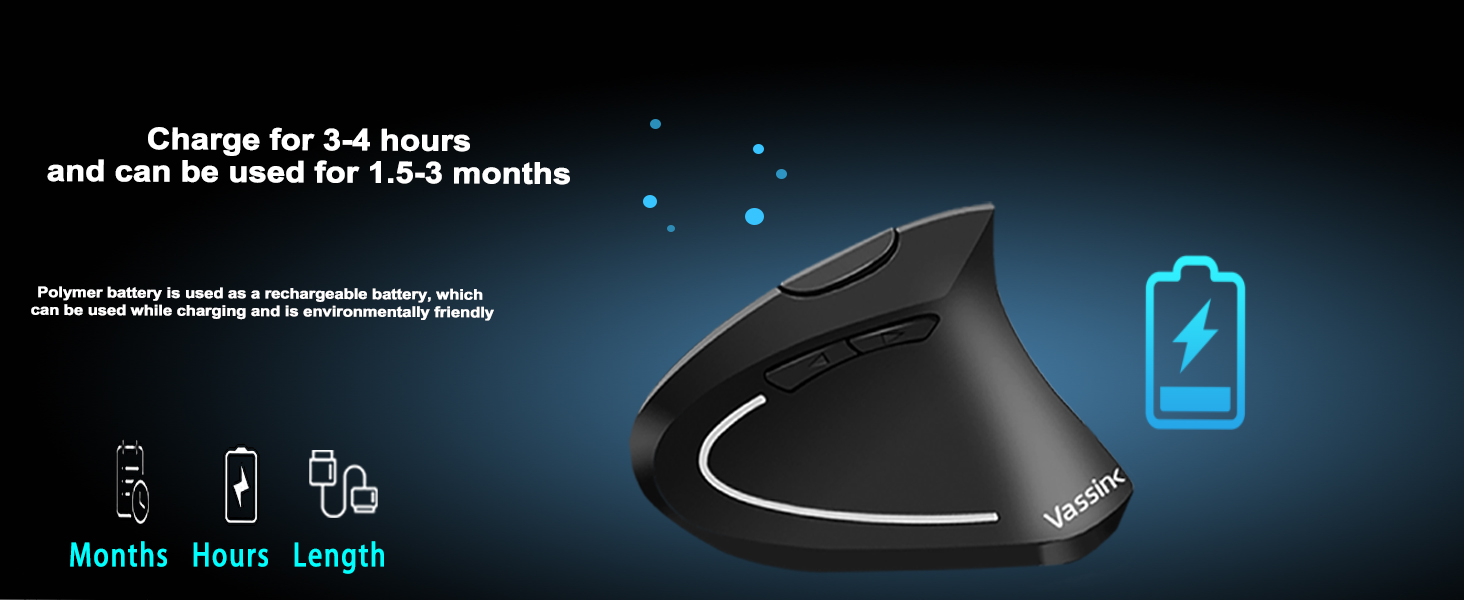 wireless Ergonomic Mouse