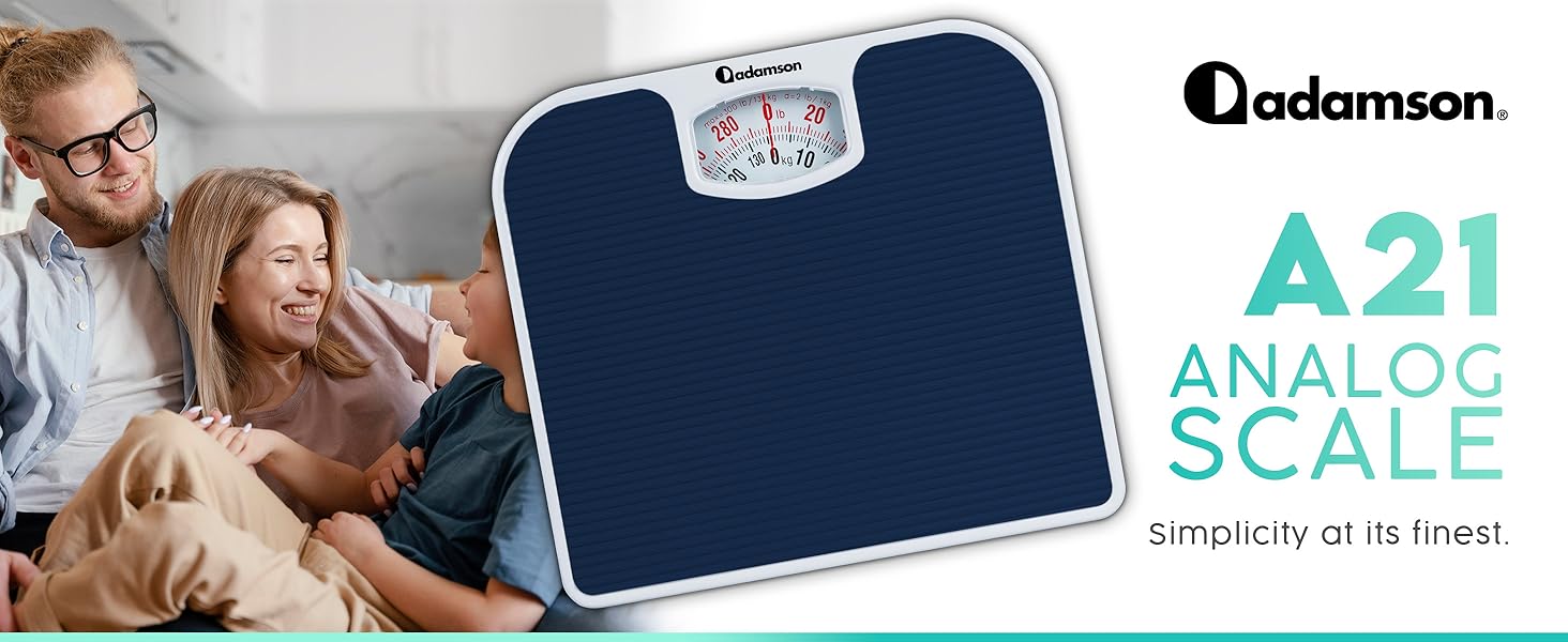 Adamson A21 Analog Scale Blue