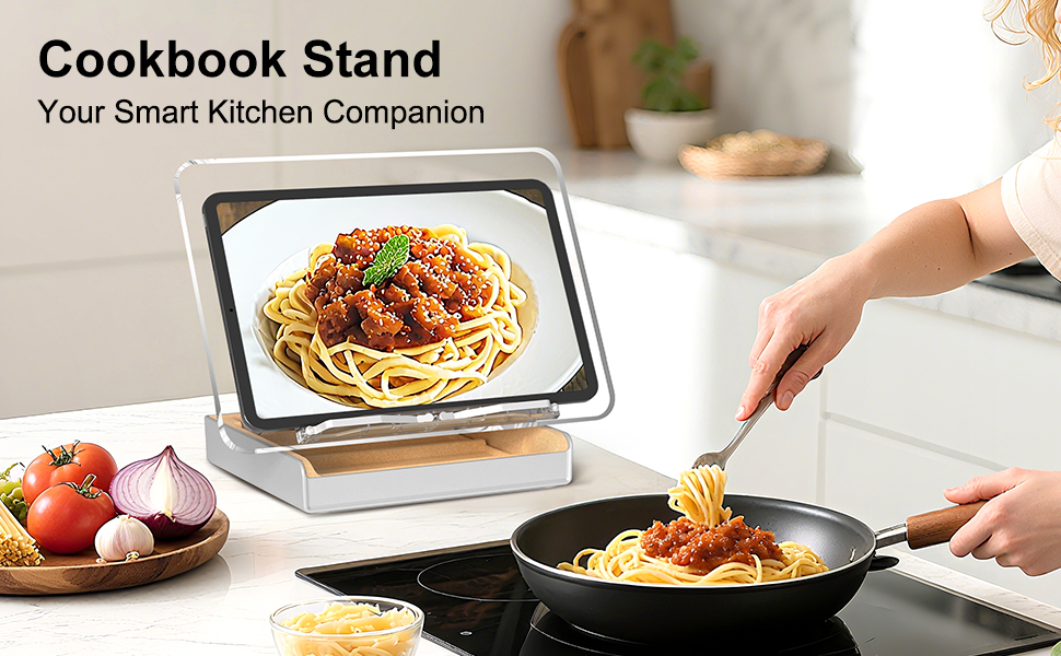 Cookbook Stand Your Smart Kitchen Companion