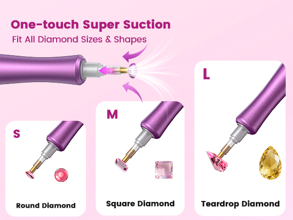 Vacuum Diamond Art Pen