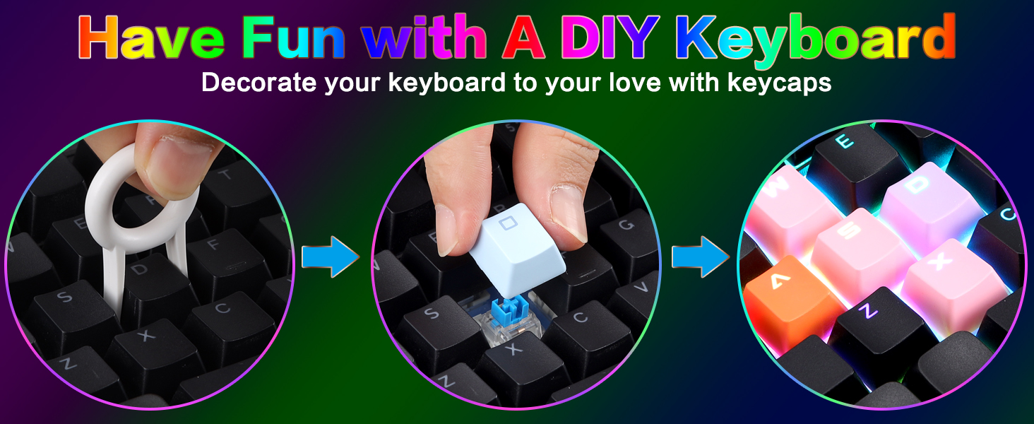 one hand gaming keyboard