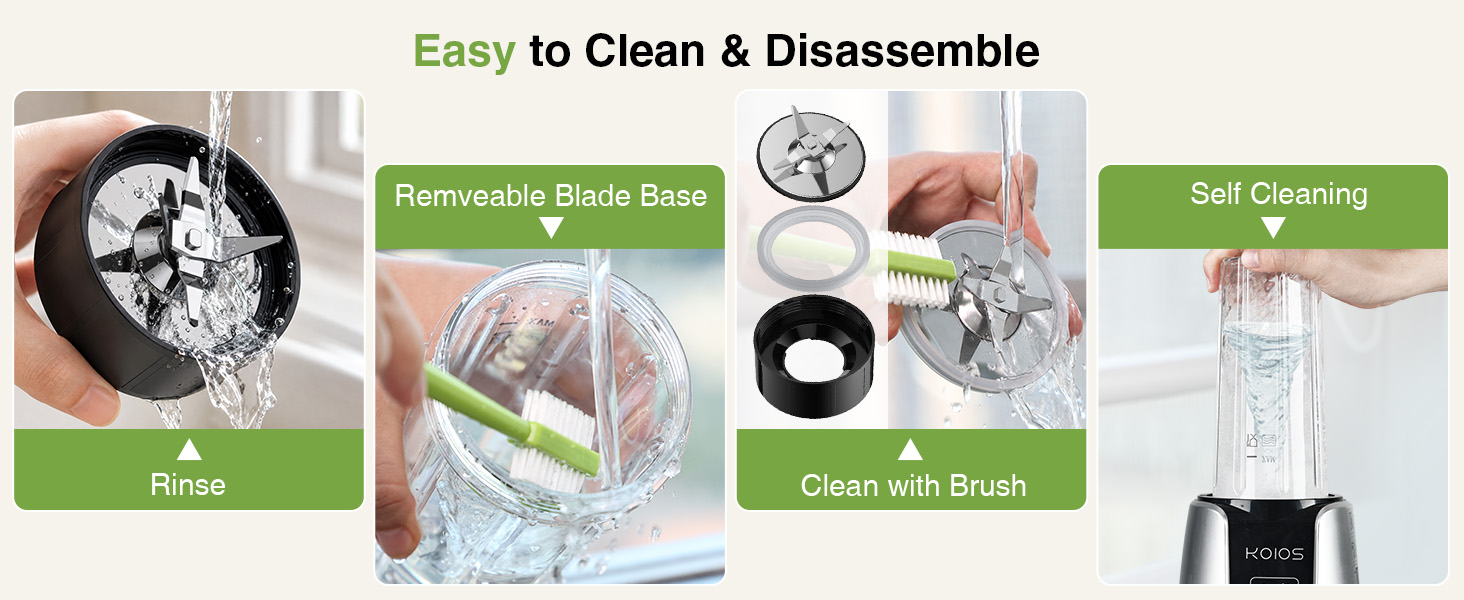 easy to clean and disawasher safe