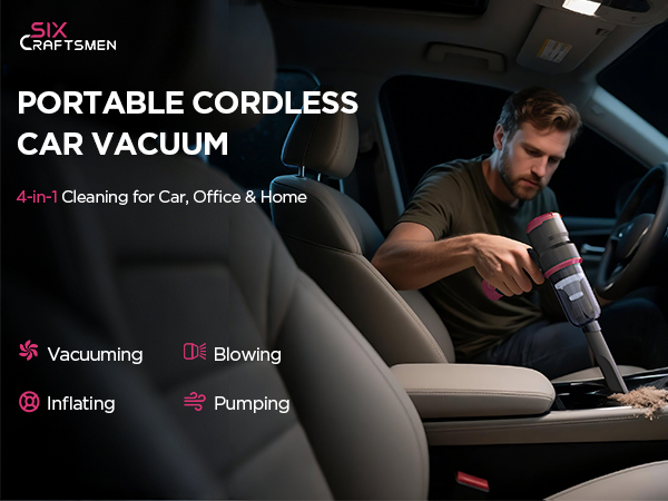 1-car vacuum portable cordless