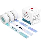 Phomemo D30 Labels - Nebula/Galaxy Series Adhesive Thermal Labels, 12mm x 40mm, 3 Rolls (160 Each...