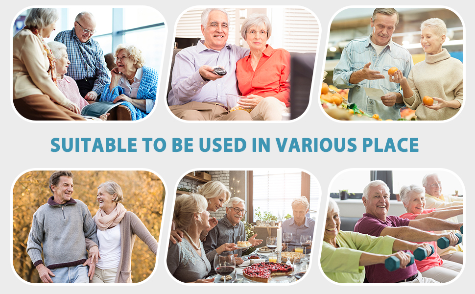 hearing aids for seniors suitable to be used in various place