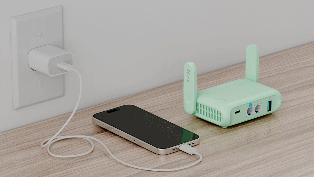 GL.iNet GL-MT3600BE (Beryl 7) Portable Travel Router