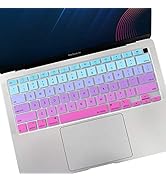 Allinside Silicone Keyboard Cover for New MacBook Air 13 inch A2179 Released in 2020 with Touch I...