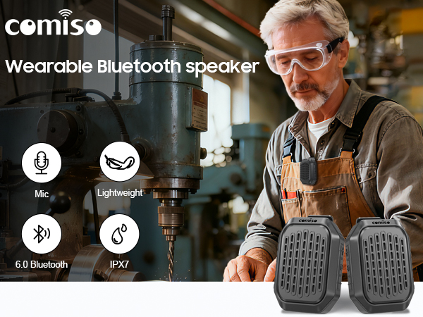 Wearable Bluetooth Speaker