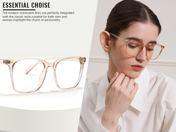 blue light glasses oversized