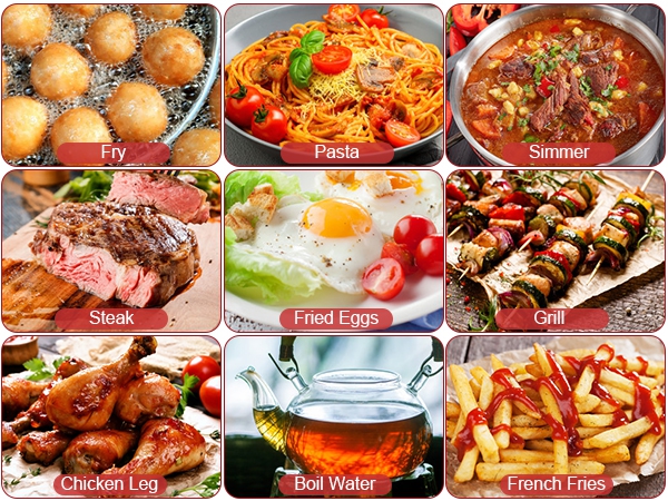 Portable Electric Stove, 2000W Infrared Burner Heat-up In Seconds