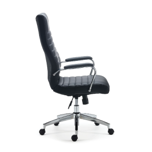 Staples Bentura Bonded Leather Managers Chair Black 