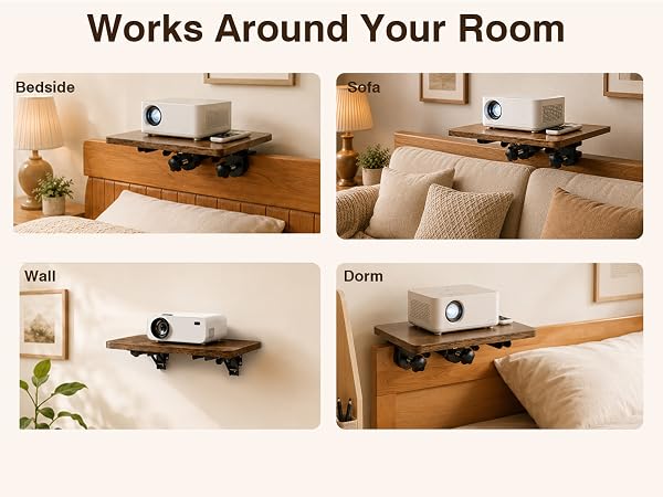projector wall mount