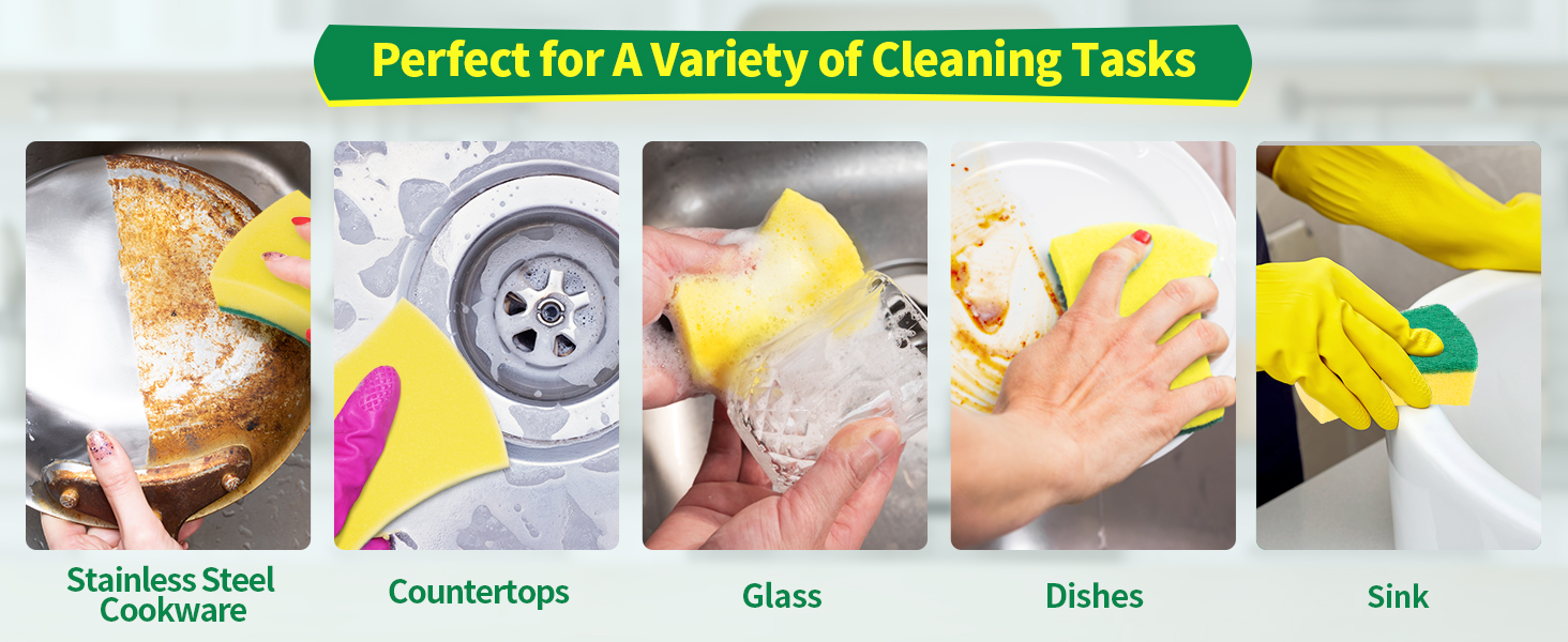Dish Scrub Sponges