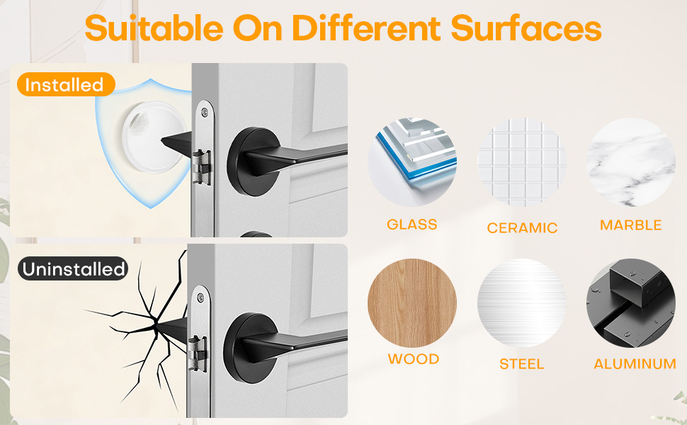Large Door Knob Wall Protector