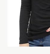 NY Threads Womens Turtleneck Long Sleeve Shirt Slim Fit Thermal Base Layer Tops