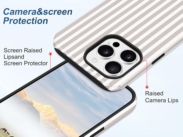 striped phone case