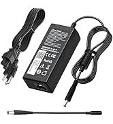 65W 45W AC Adapter for Dell Laptop Charger, Replacement for All Round Connector Dell inspiron 13 ...