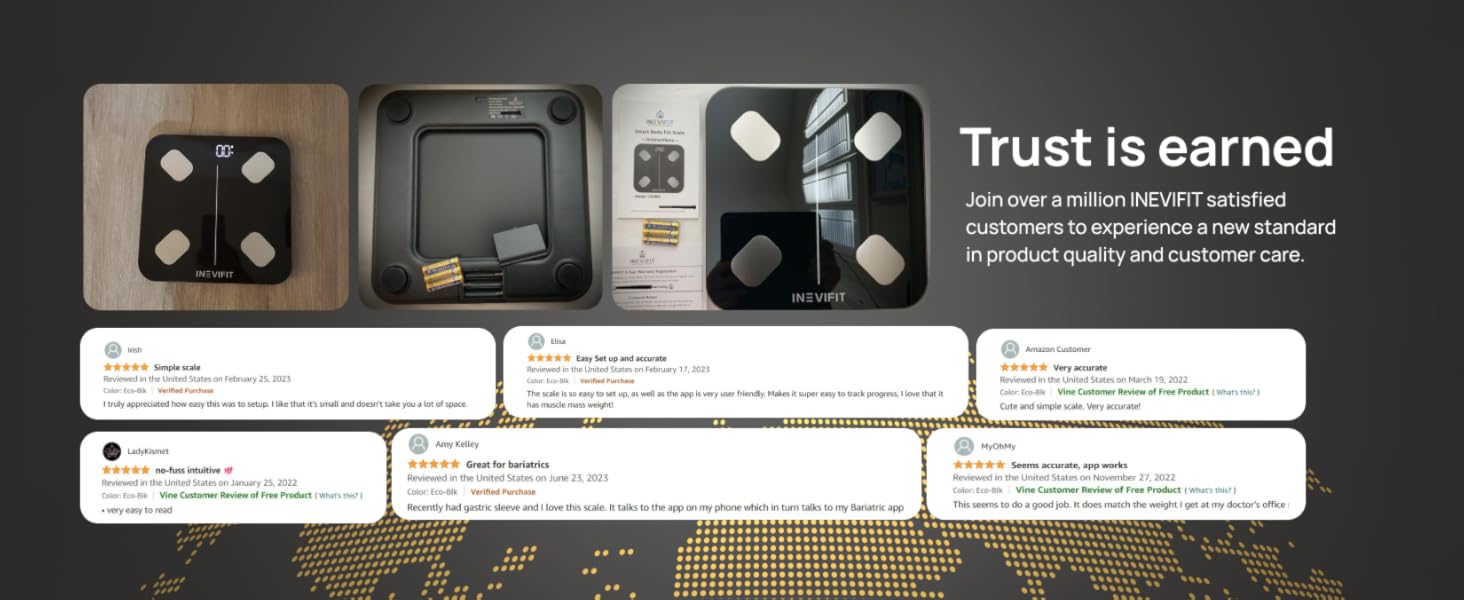 I-BF004 - Bluetooth Smart Body Fat Scale - Premium A+