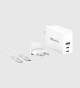 EZQuest 120W USB C Charger - 2X USB-C, 1X USB-A Port, with 2 Meter USB C Charger Cable Fast Charg...