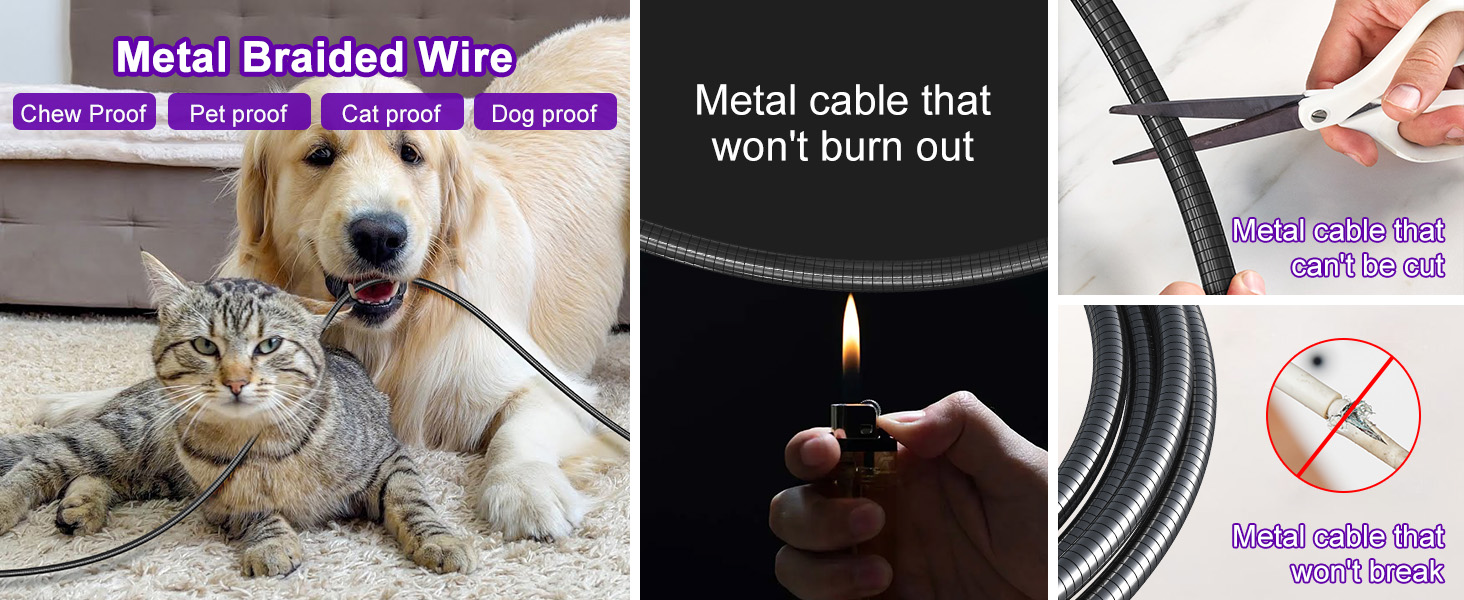 usb c metal cable
