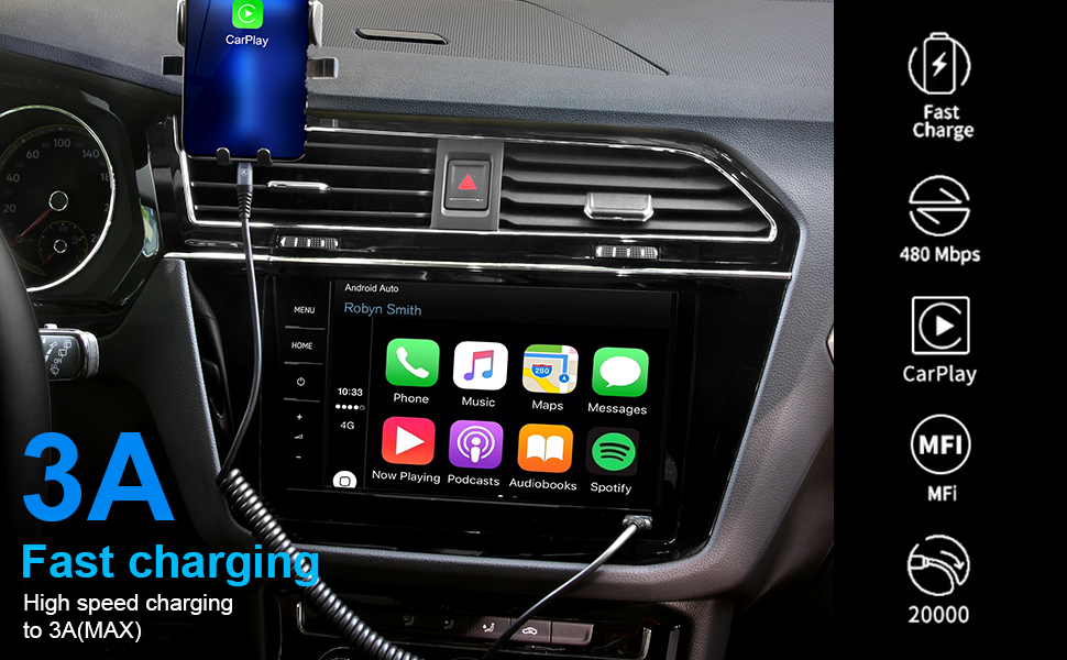 iPhone Charger Cable for Car