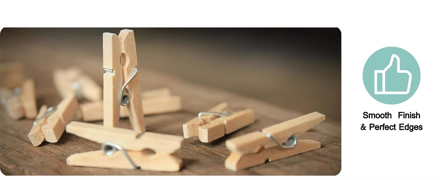 well made rainbow mini clothespins