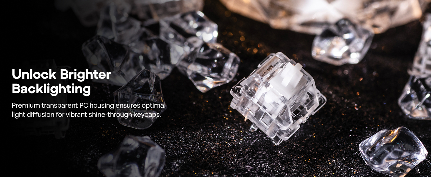 EPOMAKER LEOBOG Icesoul Tactile Mechanical Switch Set