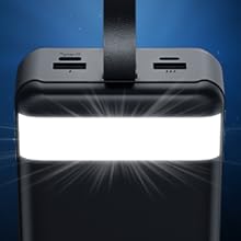 Power bank with flashlight