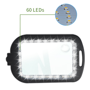 lighted magnifier with stand