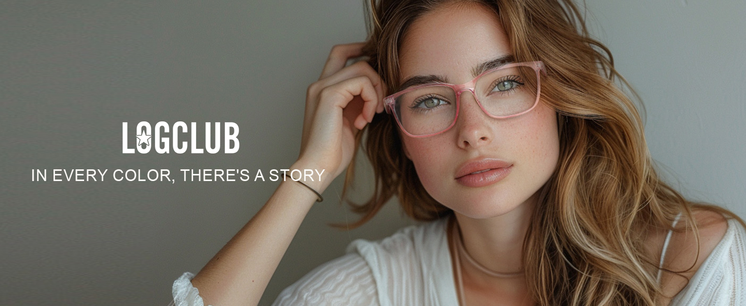 blue light glasses for woman