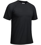 TACVASEN Men's Rashguard Shirts Short Sleeve UPF 50+ Sun Protection SPF T-Shirt Quick Dry Fishing...
