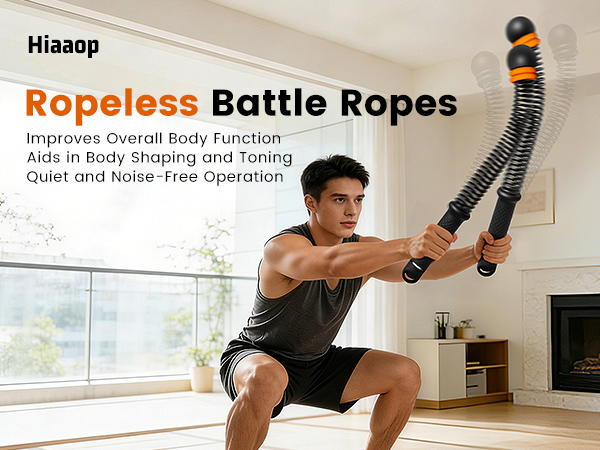 Adjustable Ropeless Battle Ropes