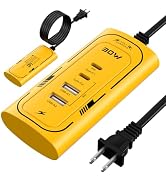 USB C Wall Charger, 30W 4Ports Phone Fast Charger Block (2 USB A Port +2 USB C Ports), Cellphone ...