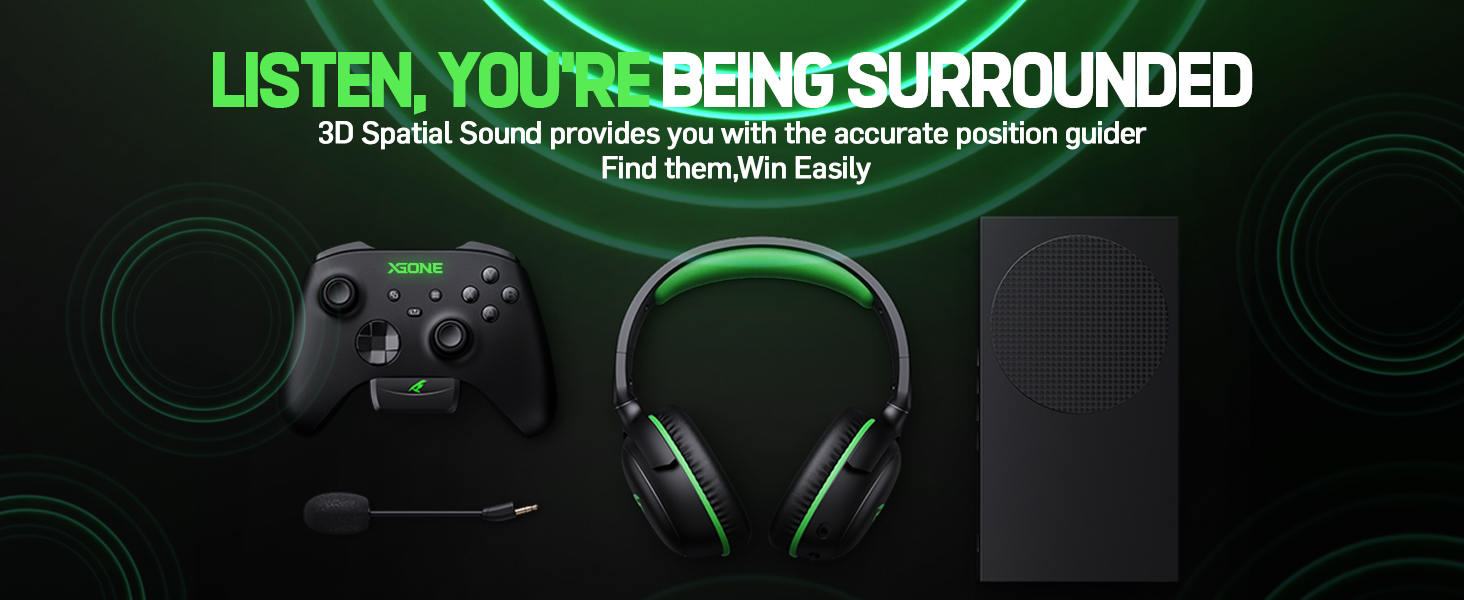 KOFIRE Xbox Wireless Gaming Headset