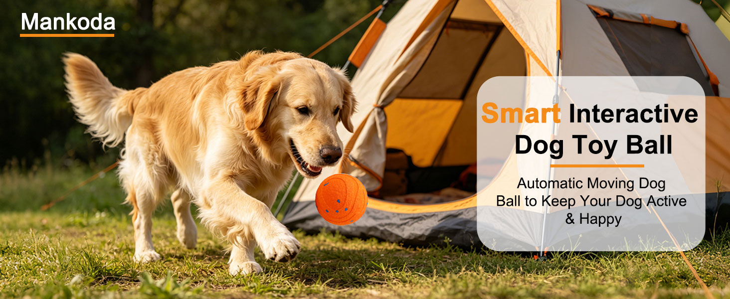Mankoda Smart InteractiveDog Toy Ball