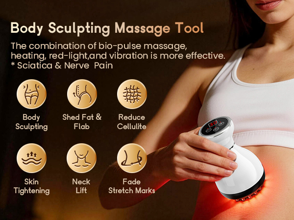 Lymphatic Drainage Massager &amp;amp; Anti Cellulite Massage Tool