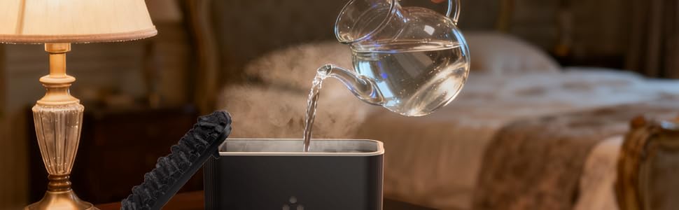 Top Opening For Easy Water Refilling And Cleaning